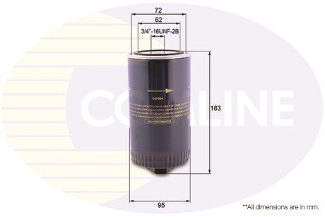 - Фільтр оливи (аналогWL7133/OC105) COMLINE EOF054