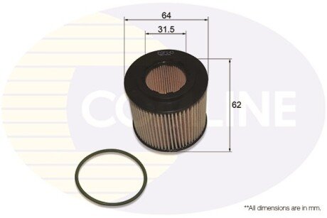 - Фільтр оливи (аналогWL7318/OX360D) COMLINE EOF143