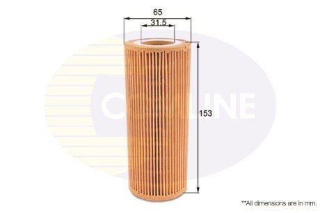 - Фільтр оливи (аналогWL7406/OX177/3D) COMLINE EOF170