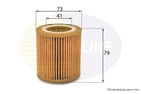 - Фільтр оливи (аналогWL7423/OX387D) COMLINE EOF196