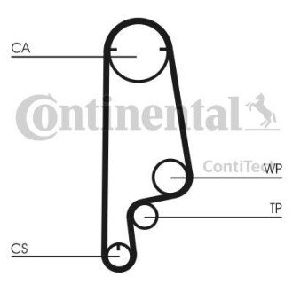 Ремiнь ГРМ CONTINENTAL Contitech CT546 (фото 1)