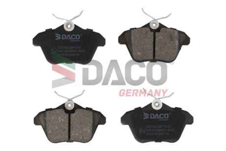 Колодки гальмівні Daco DACO Germany 320106