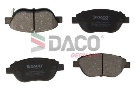 Гальмівні колодки Daco DACO Germany 323646