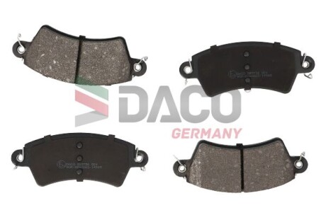 Гальмівні колодки CITROEN XSARA 97-00 2,0 HDI, PEUGEOT 206, 306 Daco DACO Germany 323736