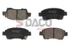 Колодки гальмівні TOYOTA YARIS 99-03 Daco DACO Germany 324547 (фото 1)