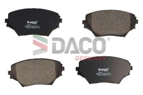 Колодки гальмівні TOYOTA RAV-4 00-05 Daco DACO Germany 324555