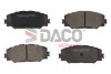 Колодки гальмівні TOYOTA RAV 4 06- 2,2 D-4D Daco DACO Germany 324577 (фото 1)