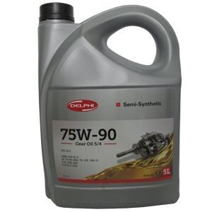 Трансмісійна олива Gear Oil 5 GL-5 75W-90, 5л Delphi 25067331