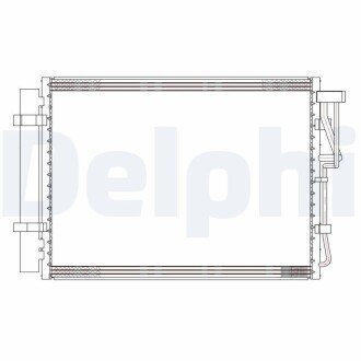 Конденсер кондиціонера Delphi CF20303