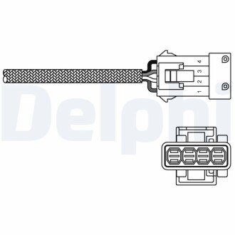 Лямбда-зонд DL Delphi ES20255-12B1