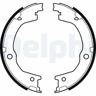 Гальмівні колодки, барабанні Delphi LS2035 (фото 1)