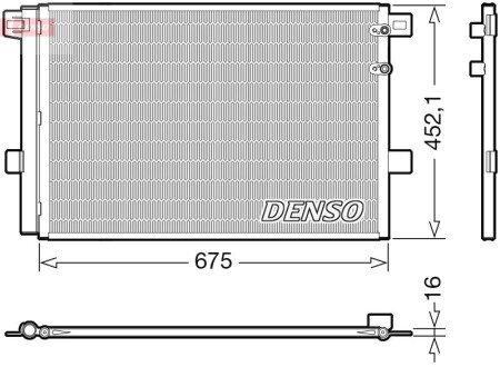 Конденсер кондиціонера DENSO DCN32065