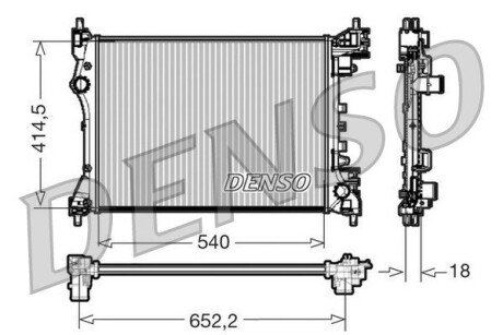 Радіатор DEN DENSO DRM01005