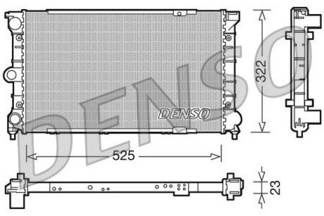 Радіатор DEN DENSO DRM32031