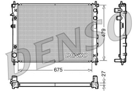 Конденсер DEN DENSO DRM36012