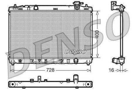 Конденсер DEN DENSO DRM50041