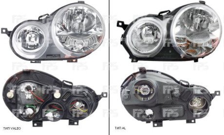 Фара передня DEPO FP 7401 R3-E