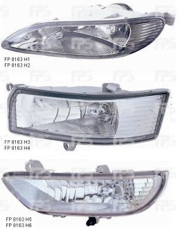 Фара протитуманна DEPO FP 8163 H1-E