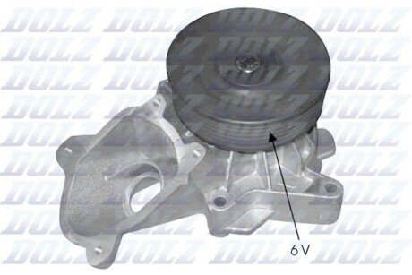 Помпа BMW 118d/120d/316i Compact/318d/X5 xDrive 35d/X6/X6 xDrive 35d "1,6-3,0 "01>> DOLZ B224