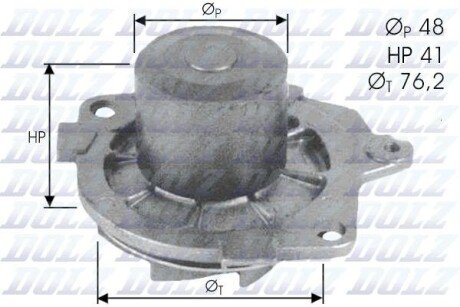 Помпа водяна DOLZ S314