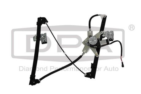 Склопідйомник передній правий з моторчиком VW Caddy (96-03),Polo (96-02)/Seat Ibiza (93-02) DPA 88370536802