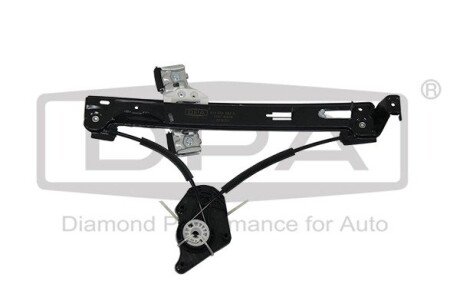 Склопідйомник задній правий без моторчика Seat Ibiza (09-15,16-) DPA 88391493402