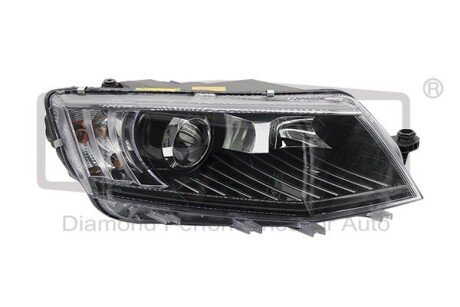 Фара права чорна LED Skoda Octavia (13-) DPA 99411673002