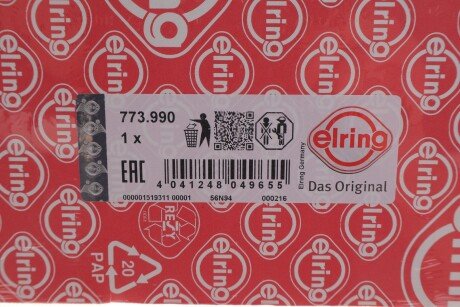 Прокладка головки блоку циліндрів ELRING 773.990