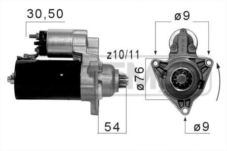 Стартер ERA 220054A