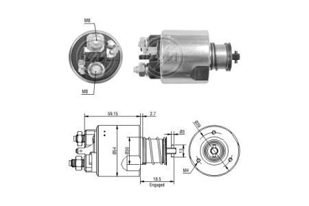 Втягуюче реле ZM ERA ZM3491