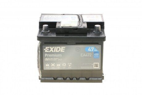 Стартерна батарея (акумулятор) EXIDE EA472