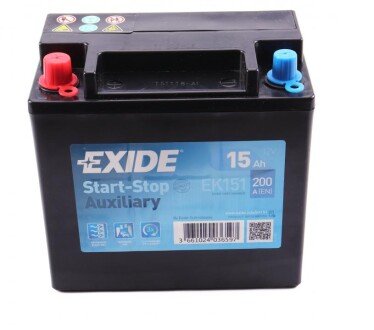 Акумулятор EXIDE EK151 (фото 1)