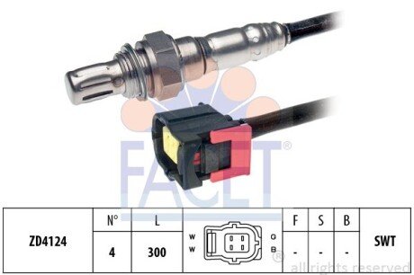 Лямбда-зонд 10.8175 FACET 108175