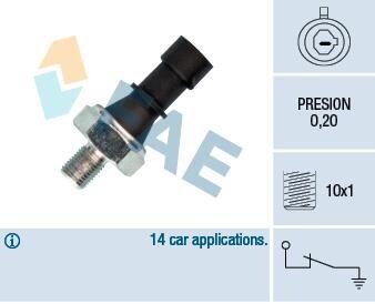 Датчик тиску масла FAE 12438
