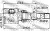 ШРКШ внутр. (23/26z D33/79mm) Пр. TIIDA 1.8 04-12 FEBEST 0211-C11XRH (фото 2)