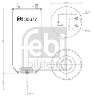 Пневмоподушка FEBI FEBI BILSTEIN 35677