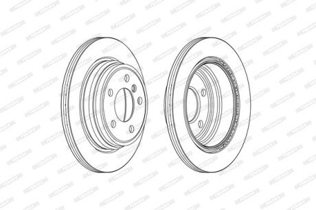 Гальмівний диск FERODO DDF2313C