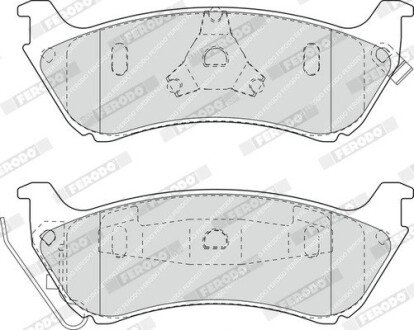 Гальмівні колодки дискові FER FERODO FDB1401