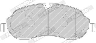 Гальмівні колодки дискові FER FERODO FVR4661