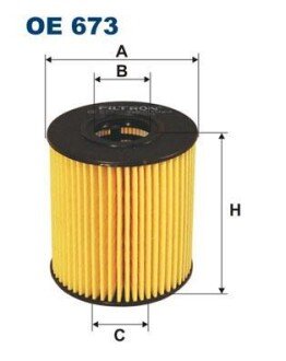 Фильтр масляный FILTRON OE673