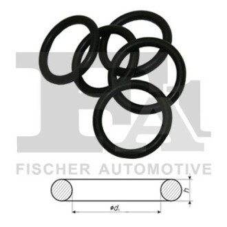 Кільце гумове Fischer Automotive One (FA1) 673.190.100