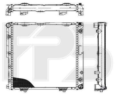 Радіатор охолодження FPS FP 46 A202