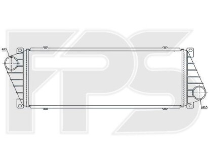 Радіатор наддуву FPS FP 46 T36