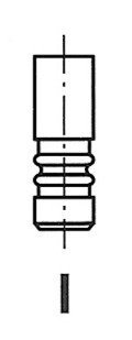 Клапан двигателя выпускной R3616/RCR FRECCIA R3616RCR