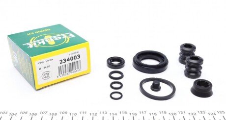 Ремкомплект супорту заднього Ford Fiesta/Focus 98-05 (d=34mm)(Lucas) FRENKIT 234003