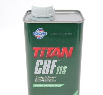 Рідина гідравлічна Titan Pentosin CHF 11 S (1 Liter) FUCHS 601429774