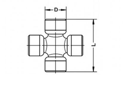 Крестовина руля GKN GKN (Lobro) U122