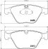 Гальмівні колодки пер. BMW 3 (E90)/5 (E60)/7 (E65) 02-13 (ATE) PAGID HELLA 8DB355013-931 (фото 2)