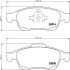 Колодки гальмівні Дискові Комплект; передн. / Kaptur 2.0 2013>, Duster 2011> PAGID HELLA 8DB355014791 (фото 1)