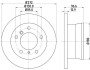 Гальмівний диск зад. Sprinter 308-316 96-06 (16mm) (PRO) PAGID HELLA 8DD355111-901 (фото 1)